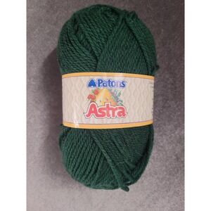 NEW Lot Of 2 Patons Astra Yarn Forest Green